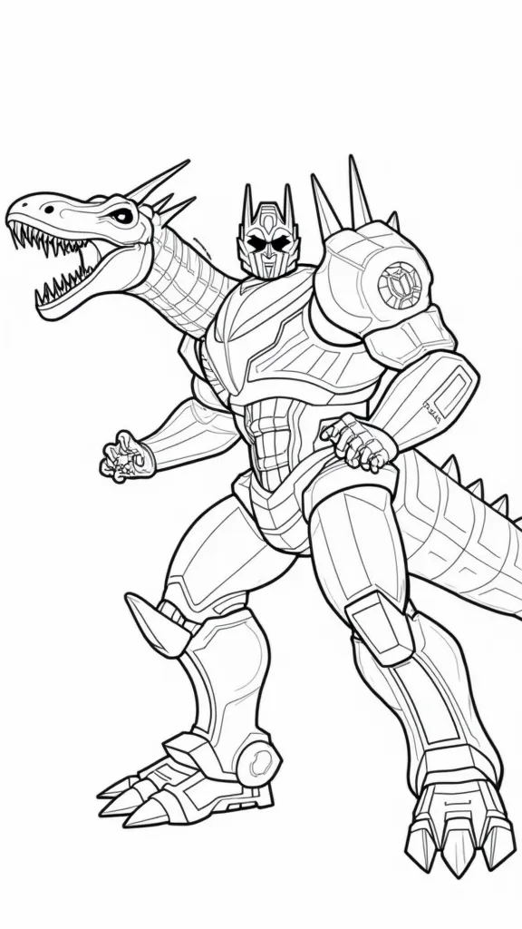 grimlock coloring pages